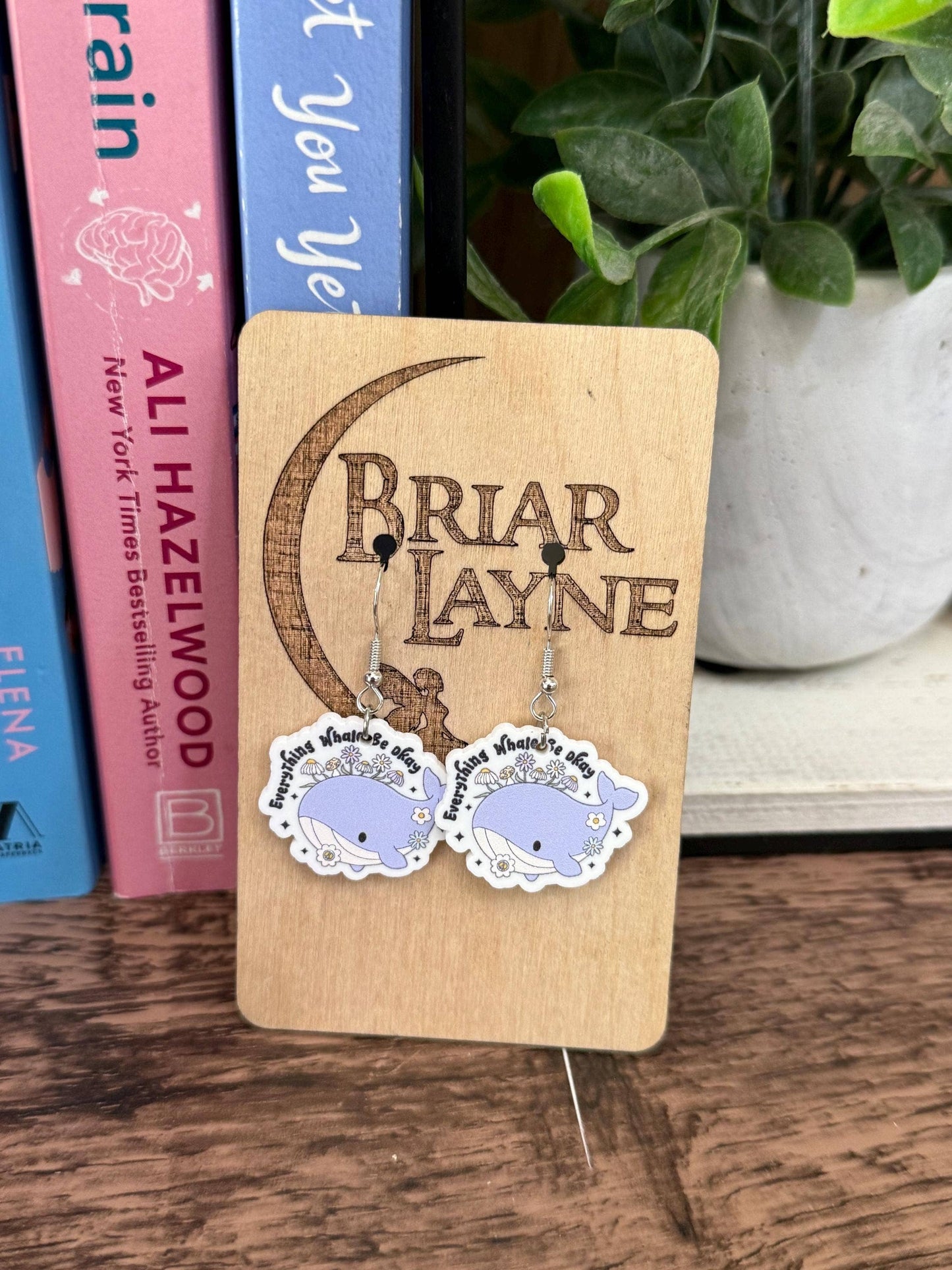 Everything Whale Be Ok Earrings