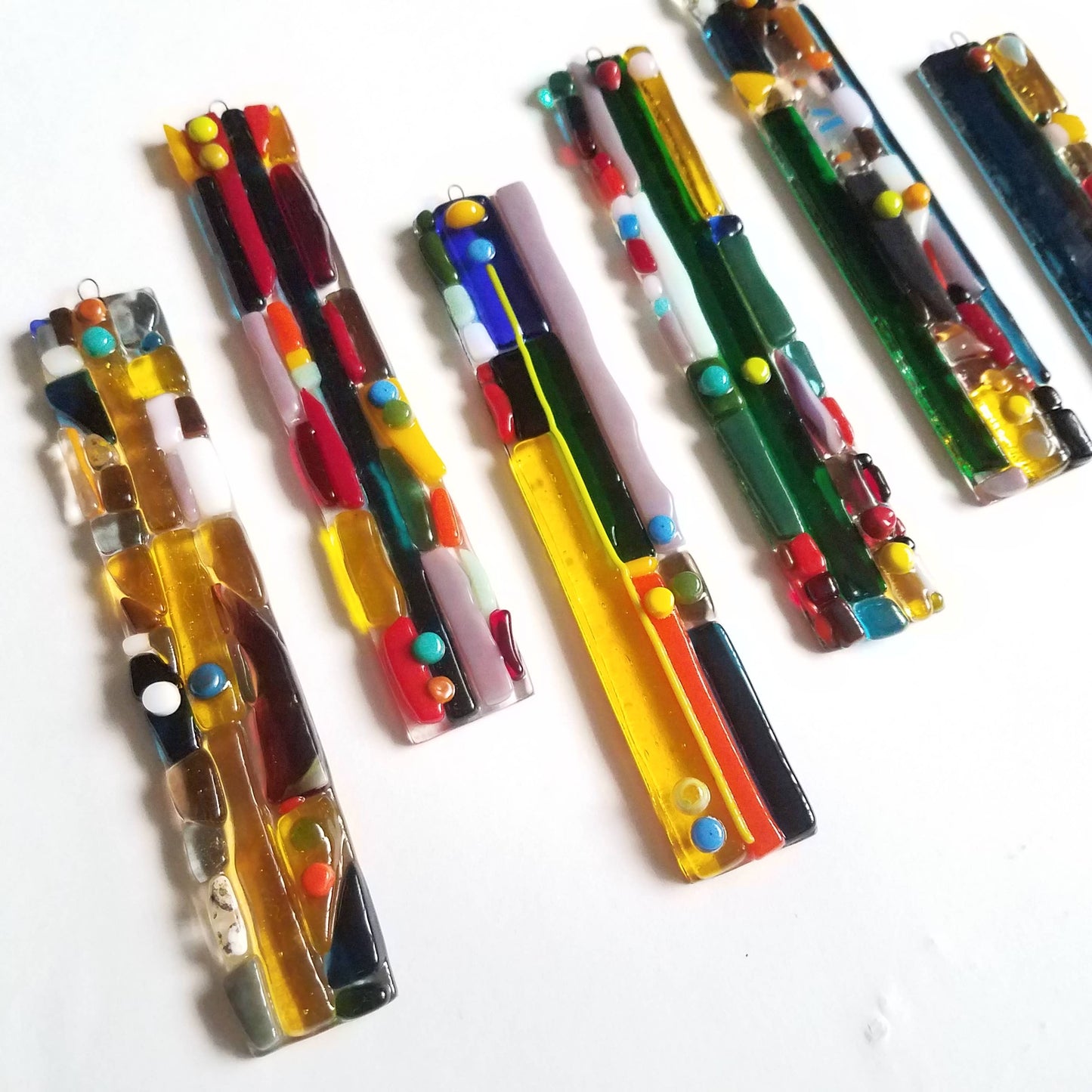 Scrap Glass Suncatchers