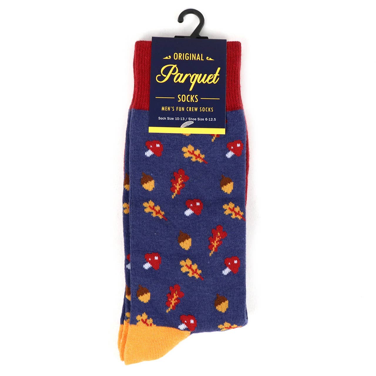 Acorn Fall Leaves Socks for Men