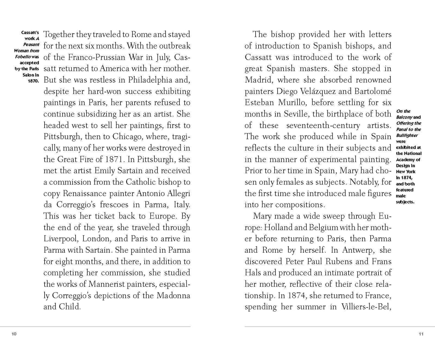 A Short Biography of Mary Cassatt