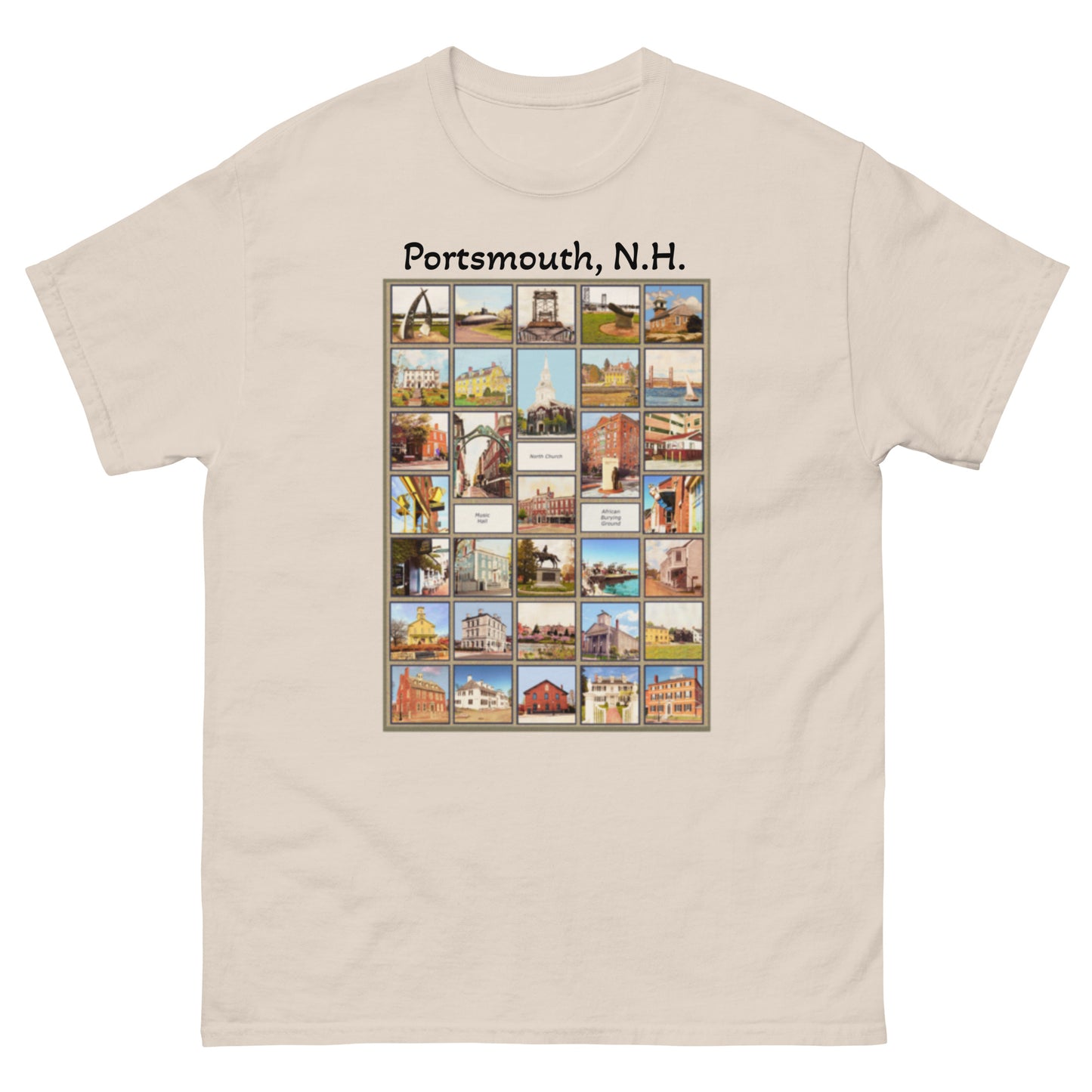 Portsmouth, NH Landmark T-Shirt