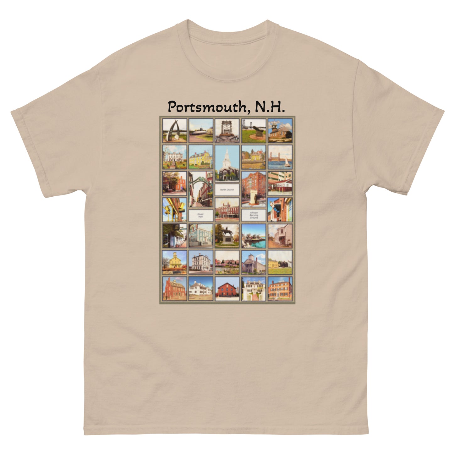 Portsmouth, NH Landmark T-Shirt