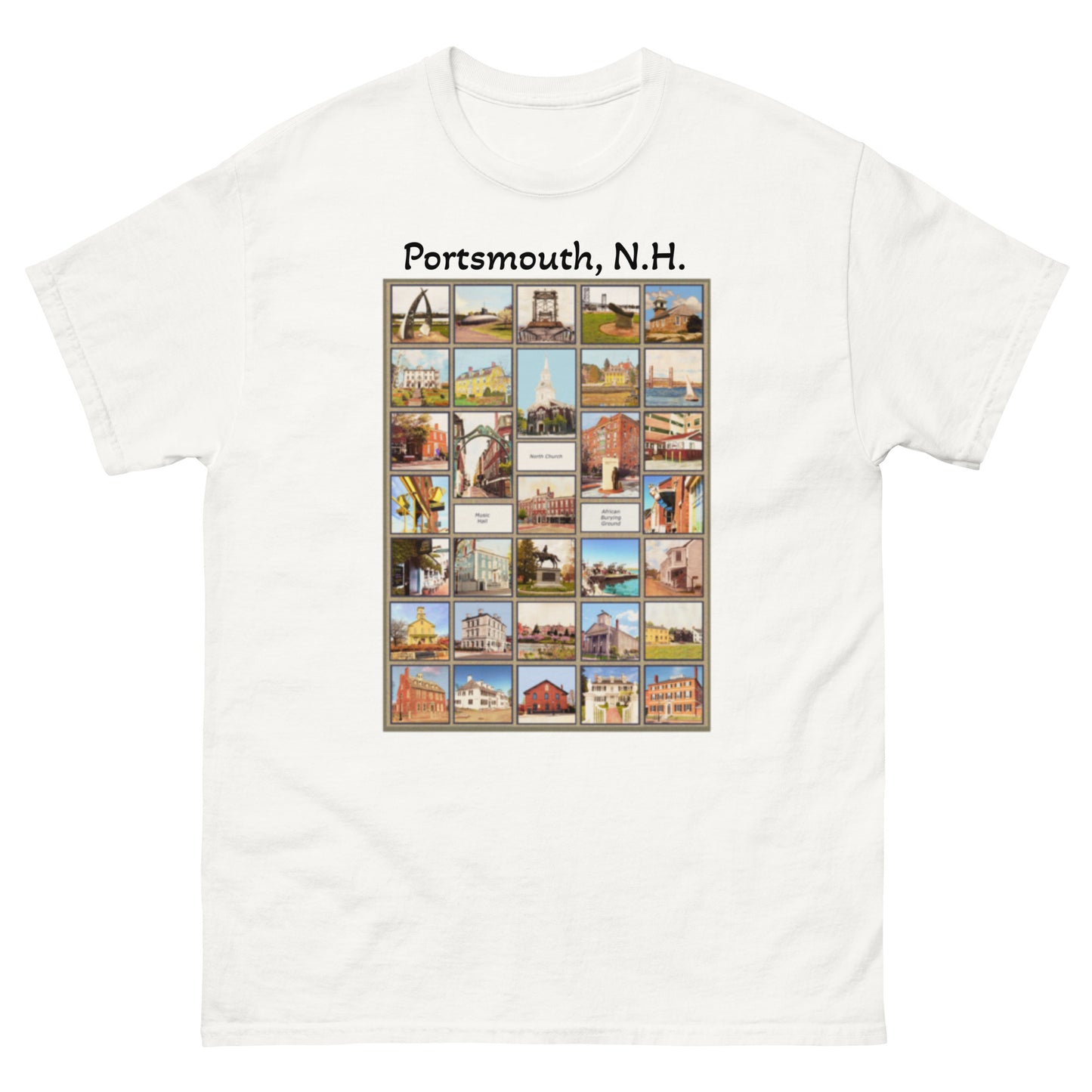 Portsmouth, NH Landmark T-Shirt