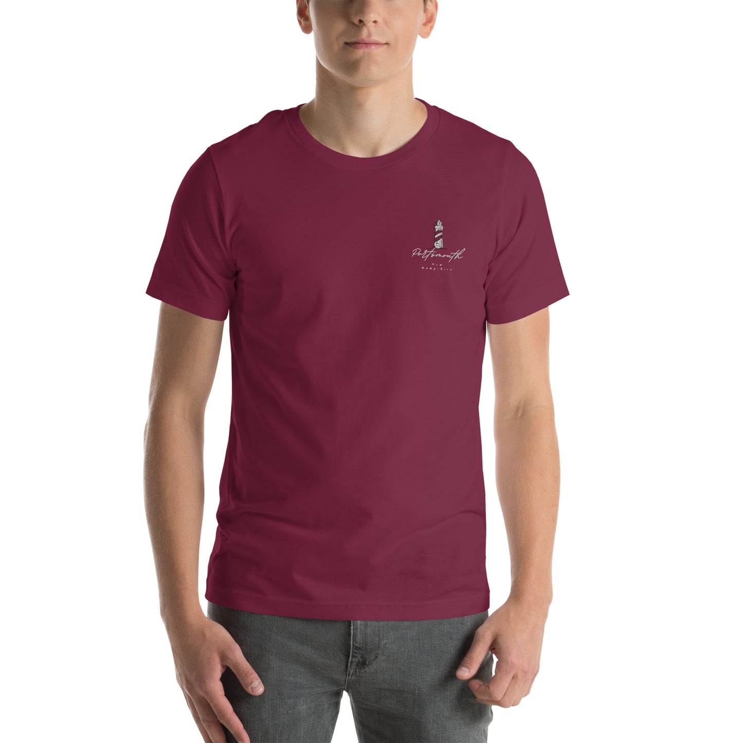 Unisex Portsmouth embroidery T-shirt