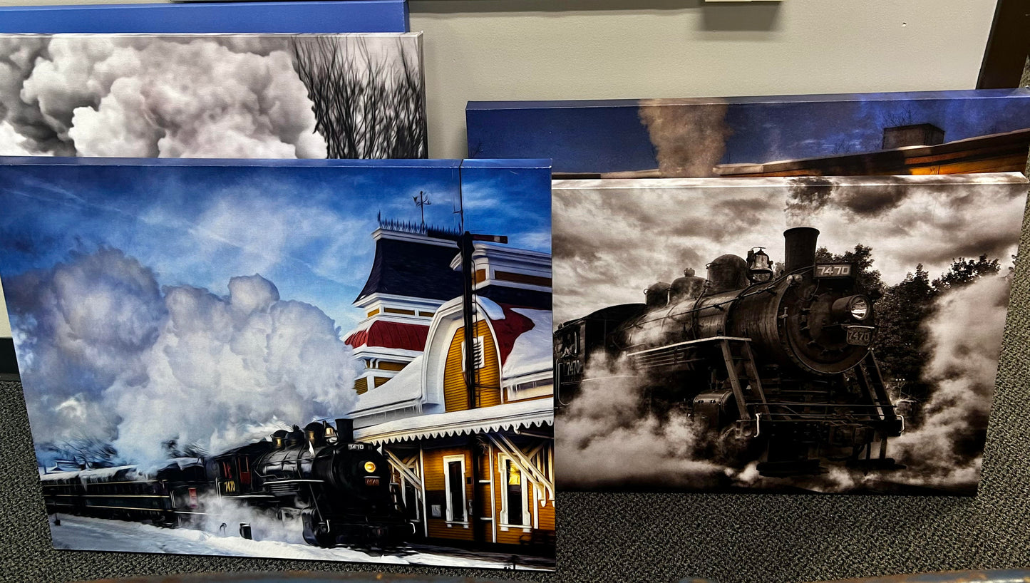 Train and candlelight stroll Picture