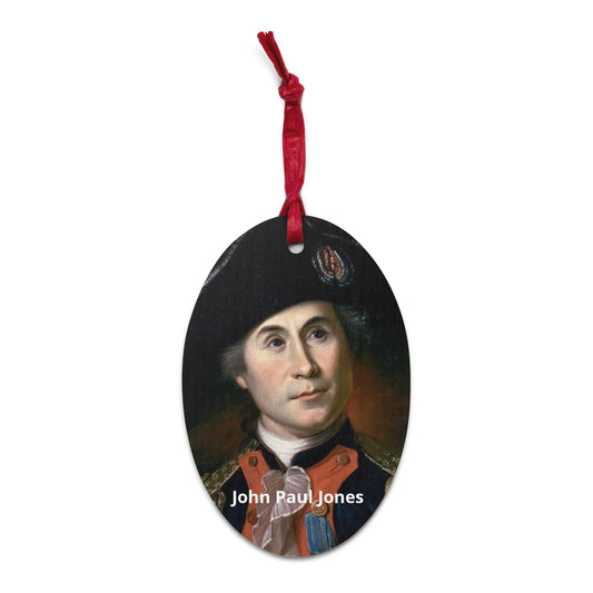 John Paul Jones Wooden ornament