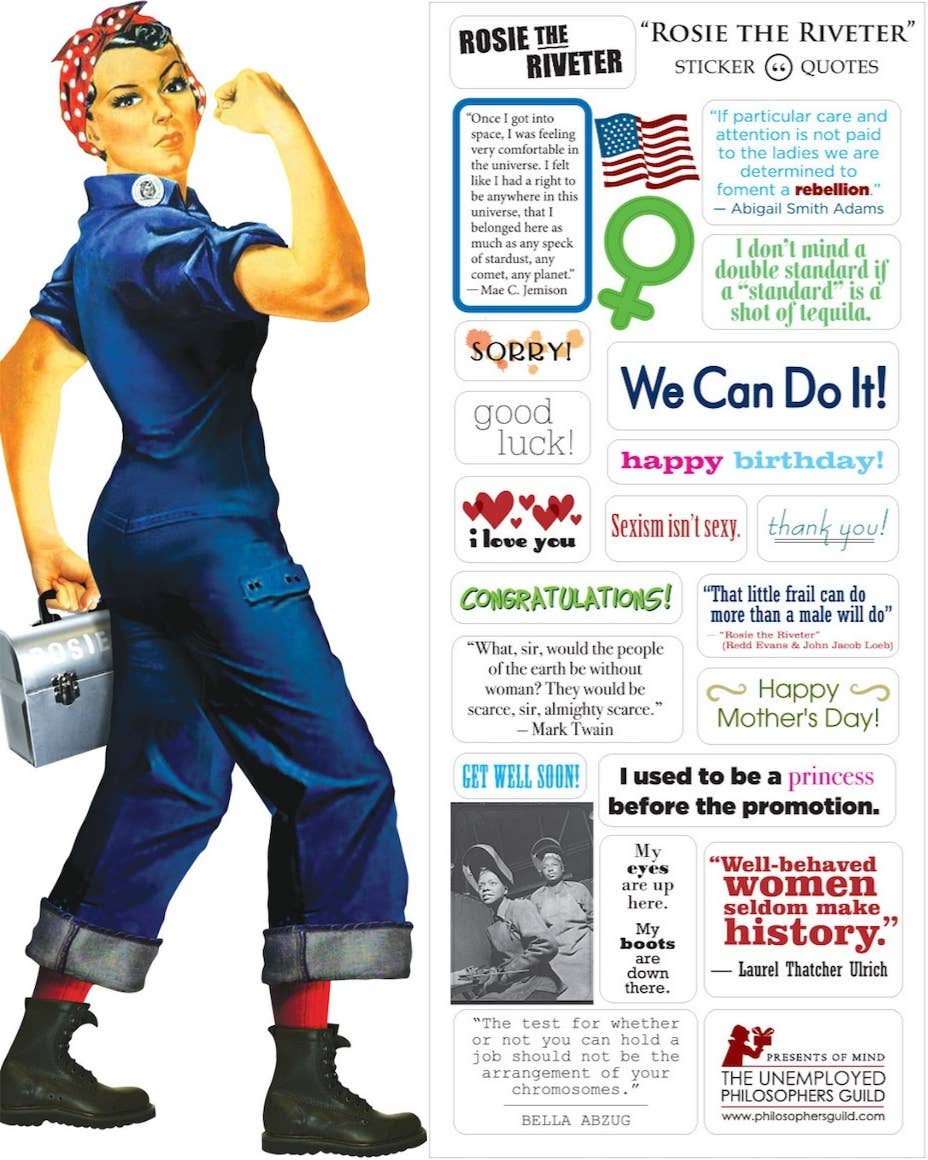 Rosie the Riveter Card