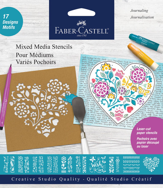 Mixed Media Stencils - Journaling