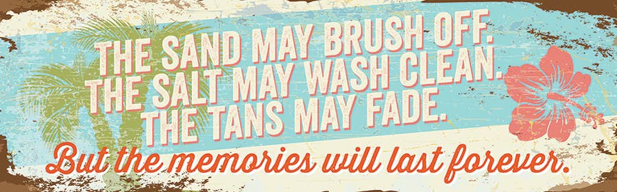 The Sand May Brush Off