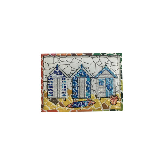 Bungalow Mosaic Resin Magnet