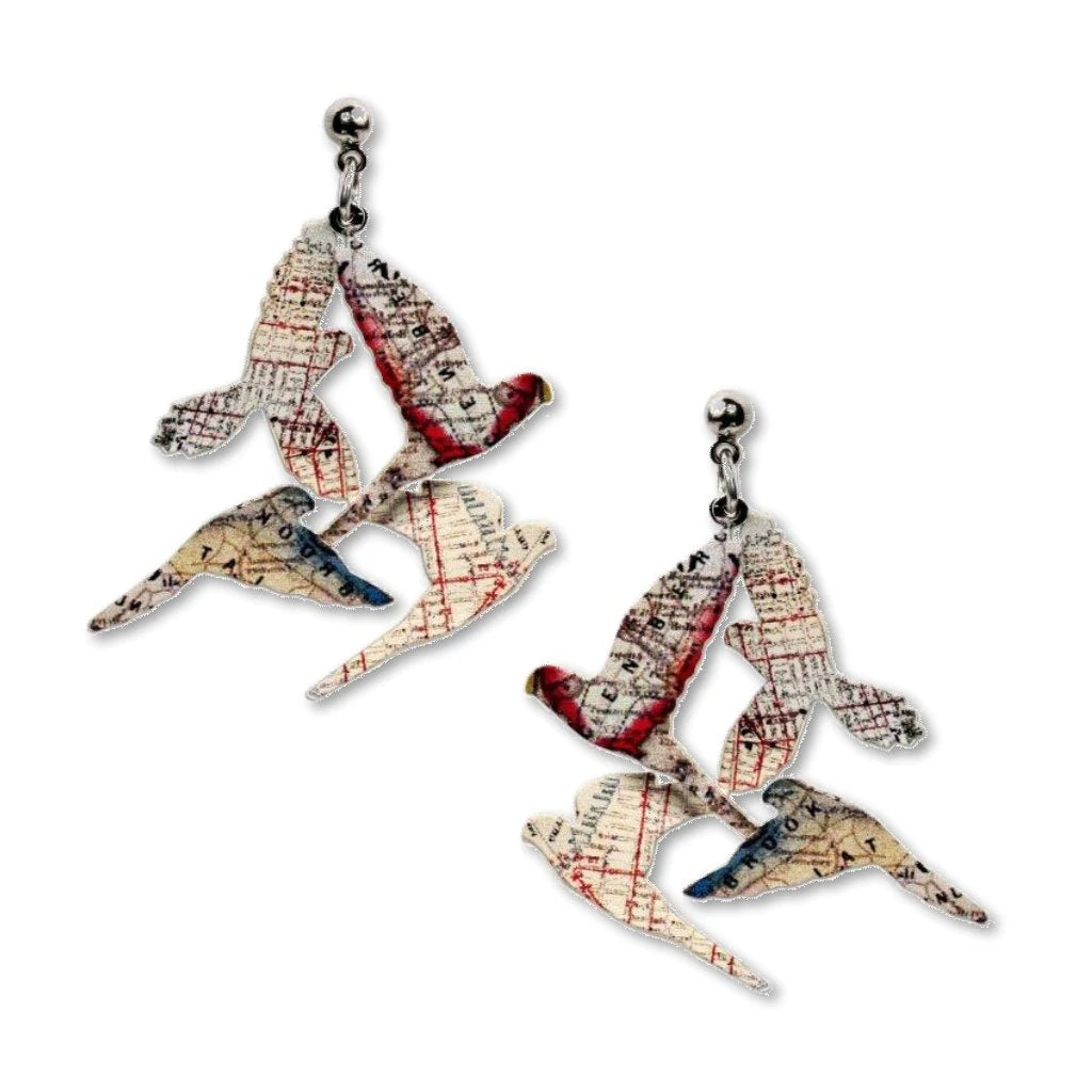 Flock of Birds Earrings