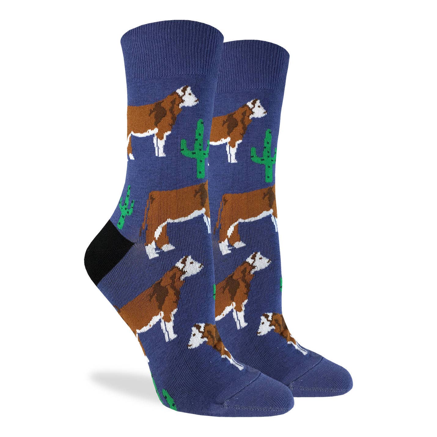 Women's Cactus Cow Socks
