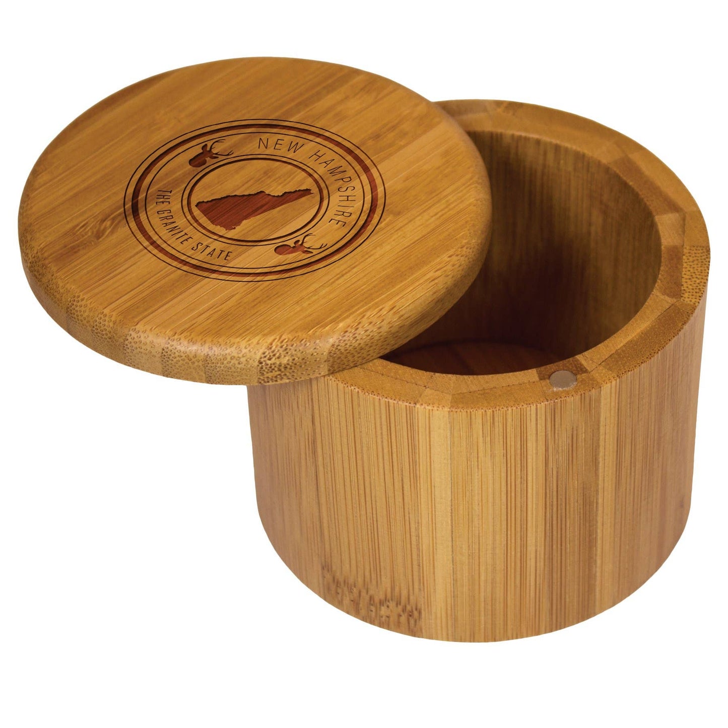 New Hampshire State Stamp Series Salt & Storage Box