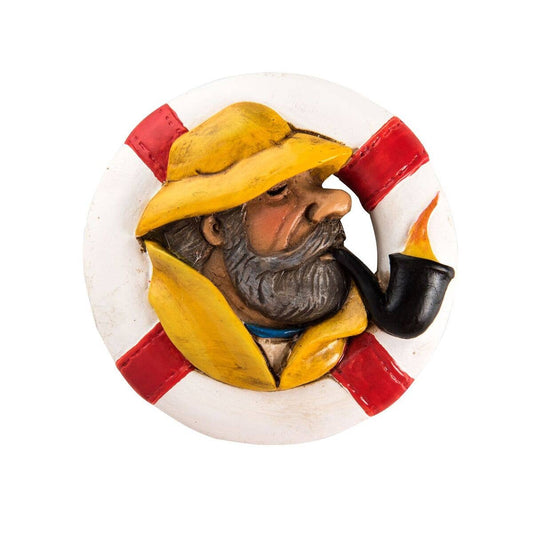 Round Fisherman Magnet
