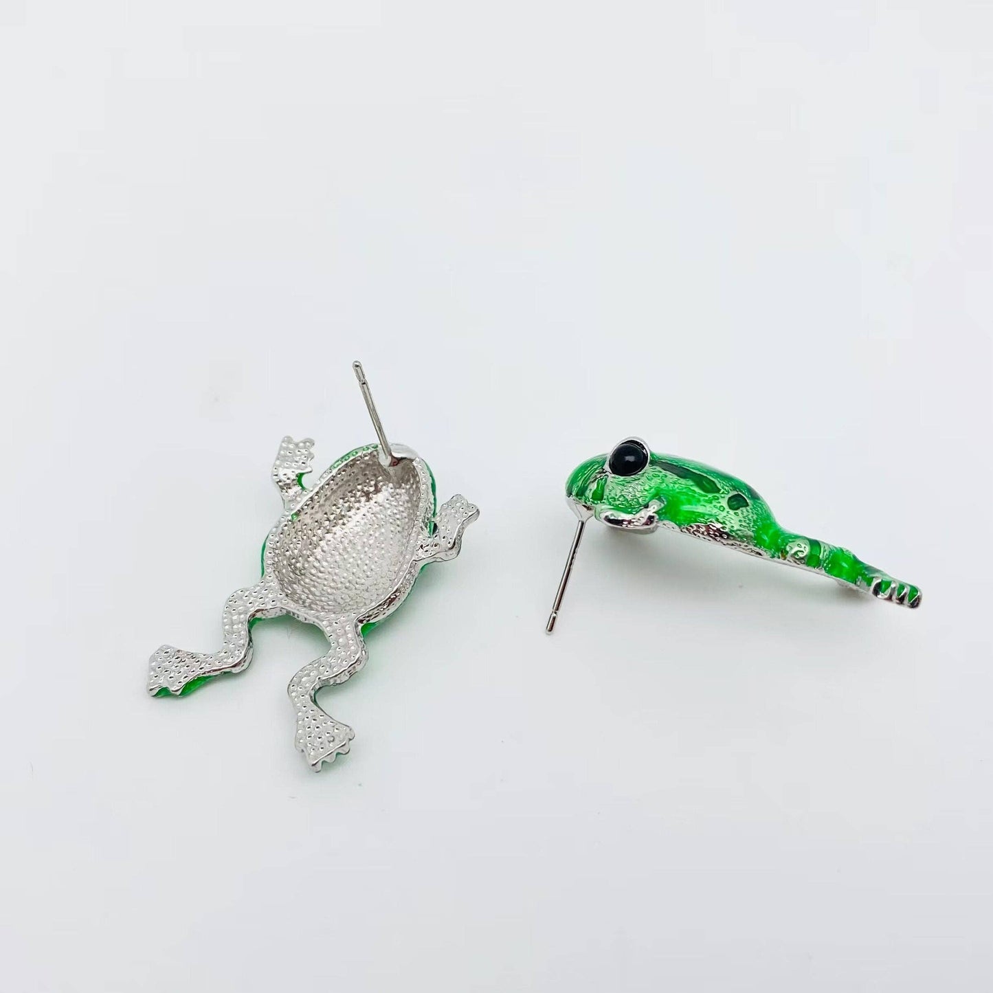 Cute Frog Post Earrings