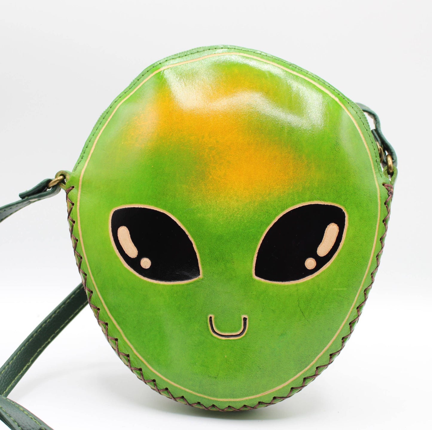 Large alien purse pouch crossbody