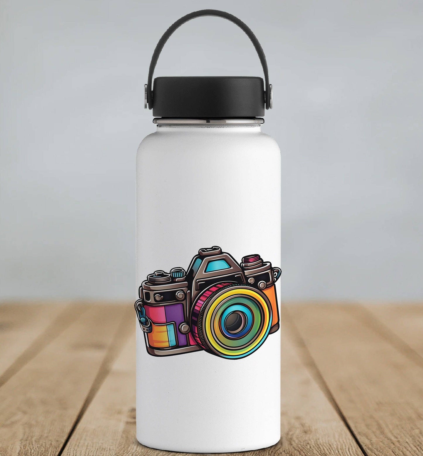 Colorful Camera Sticker