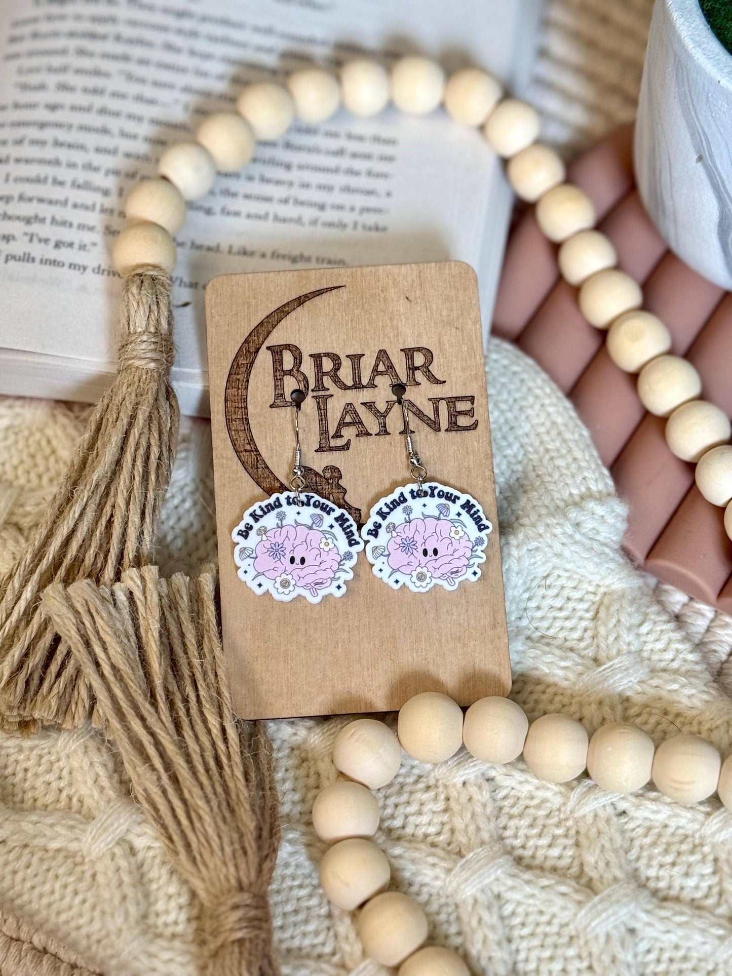 Be Kind To Your Mind Earrings