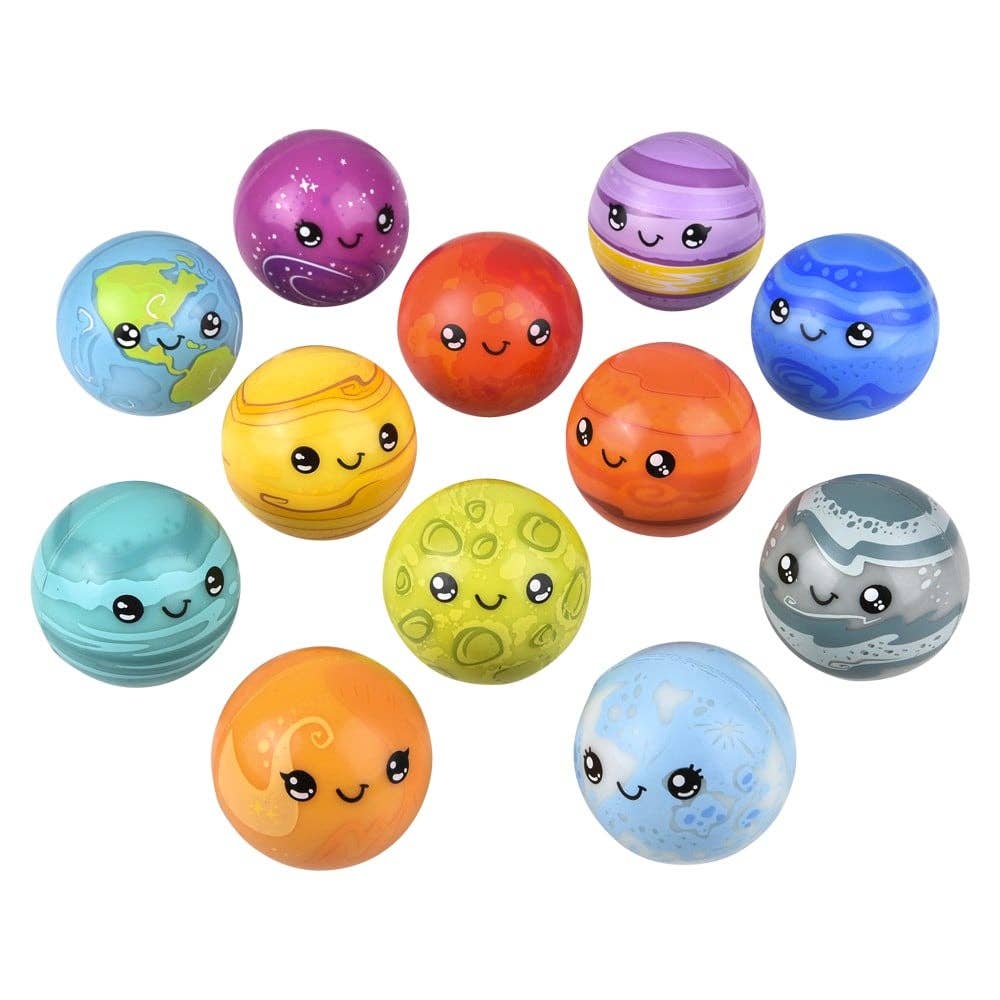 High bounce planet balls