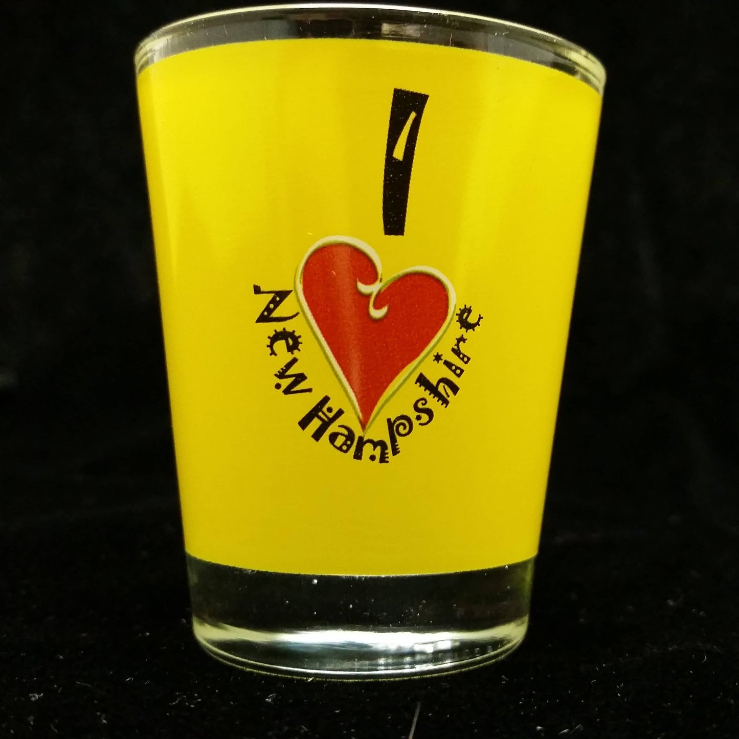 I love New Hampshire Shot Glass 2 oz