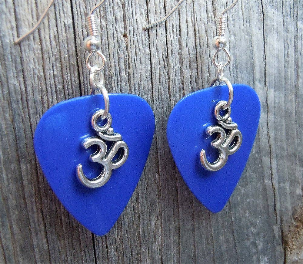 Ohm Charm Guitar Pick Earrings