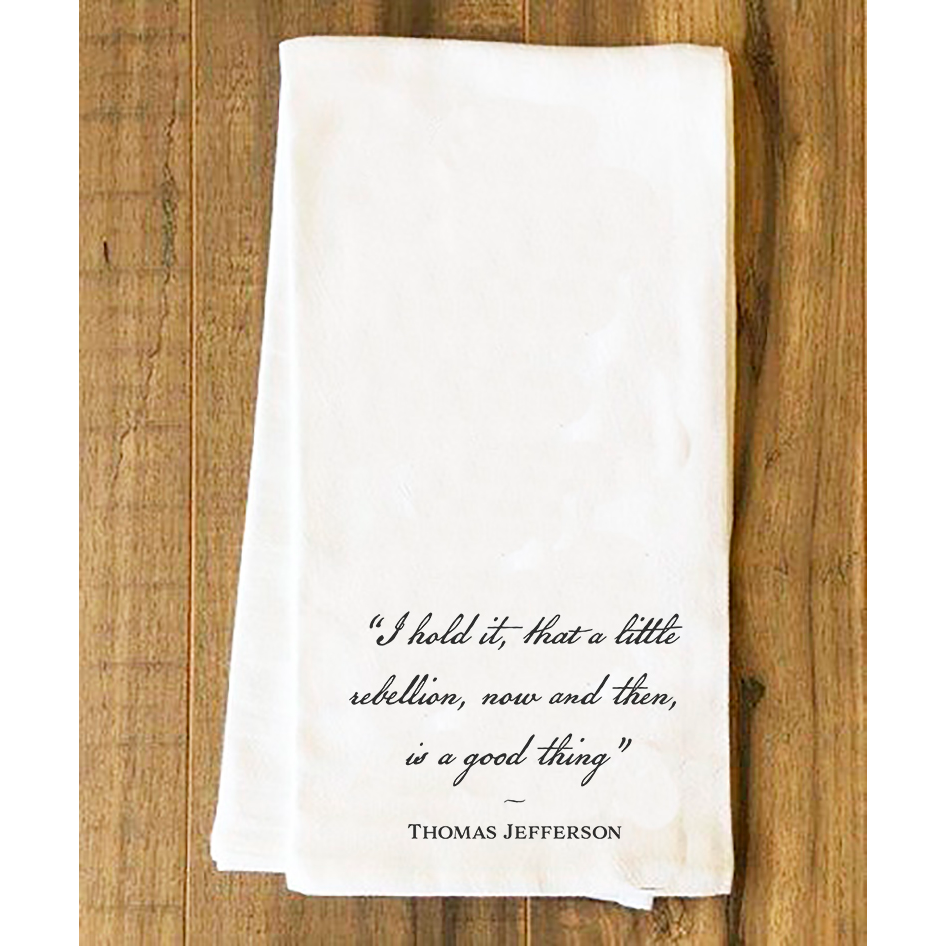 "I Hold It" Tea Towel
