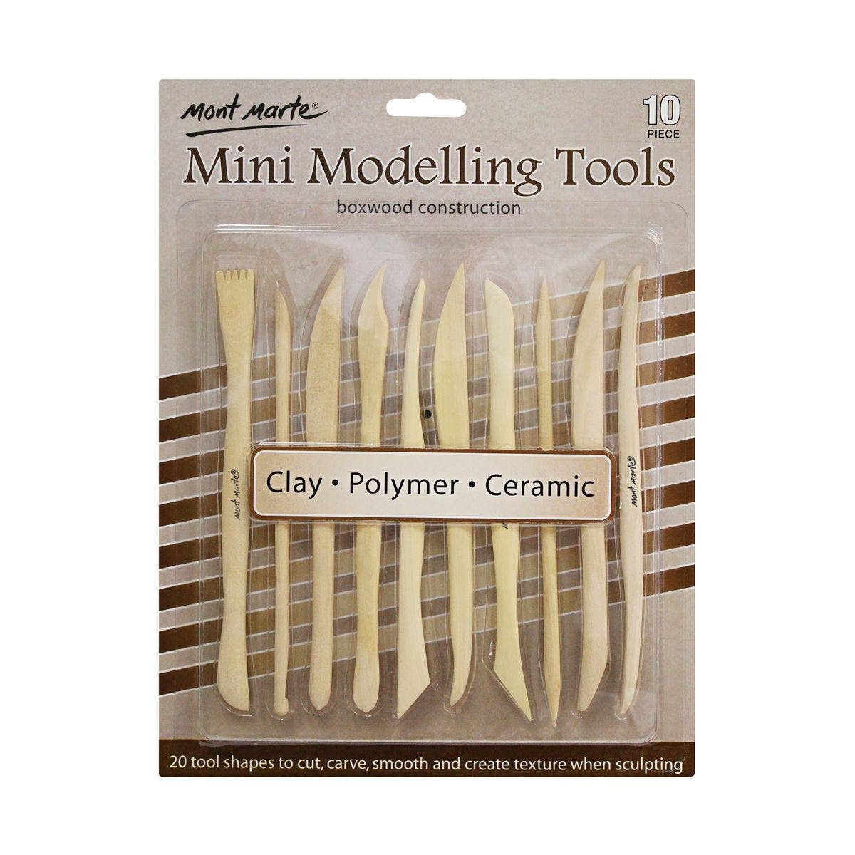 Mini Modelling Tools Boxwood 10pc – PortsmouthHistoryShop
