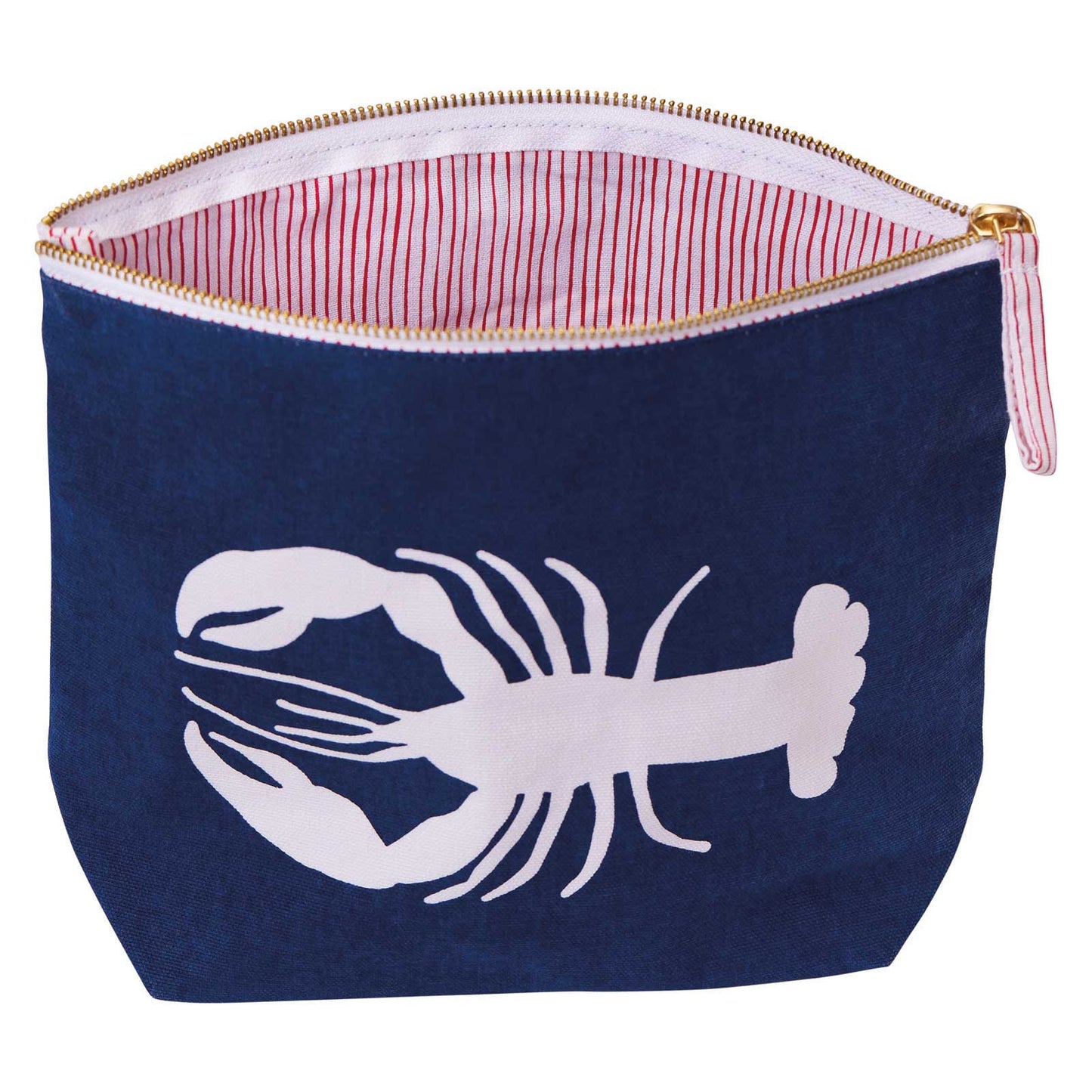 Navy lobster pouch