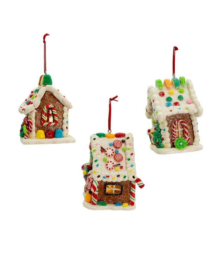 Gingerbread House LED size 3.74