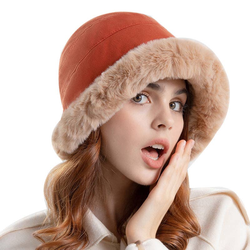 Winter Furry Bucket Hat