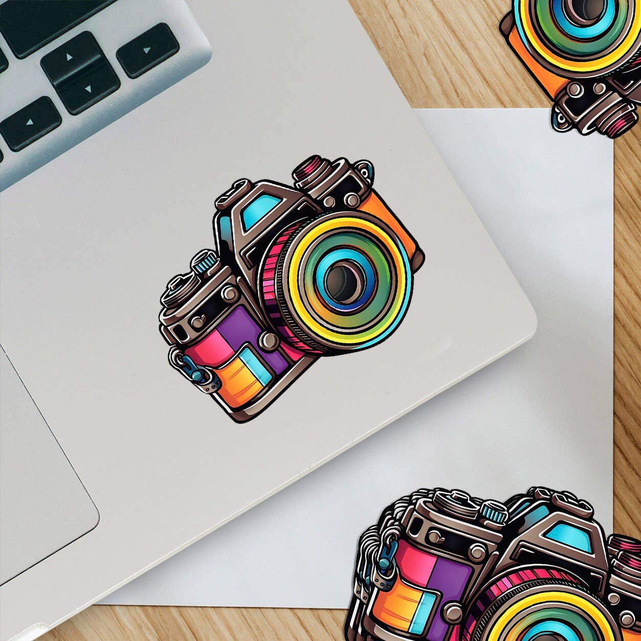 Colorful Camera Sticker