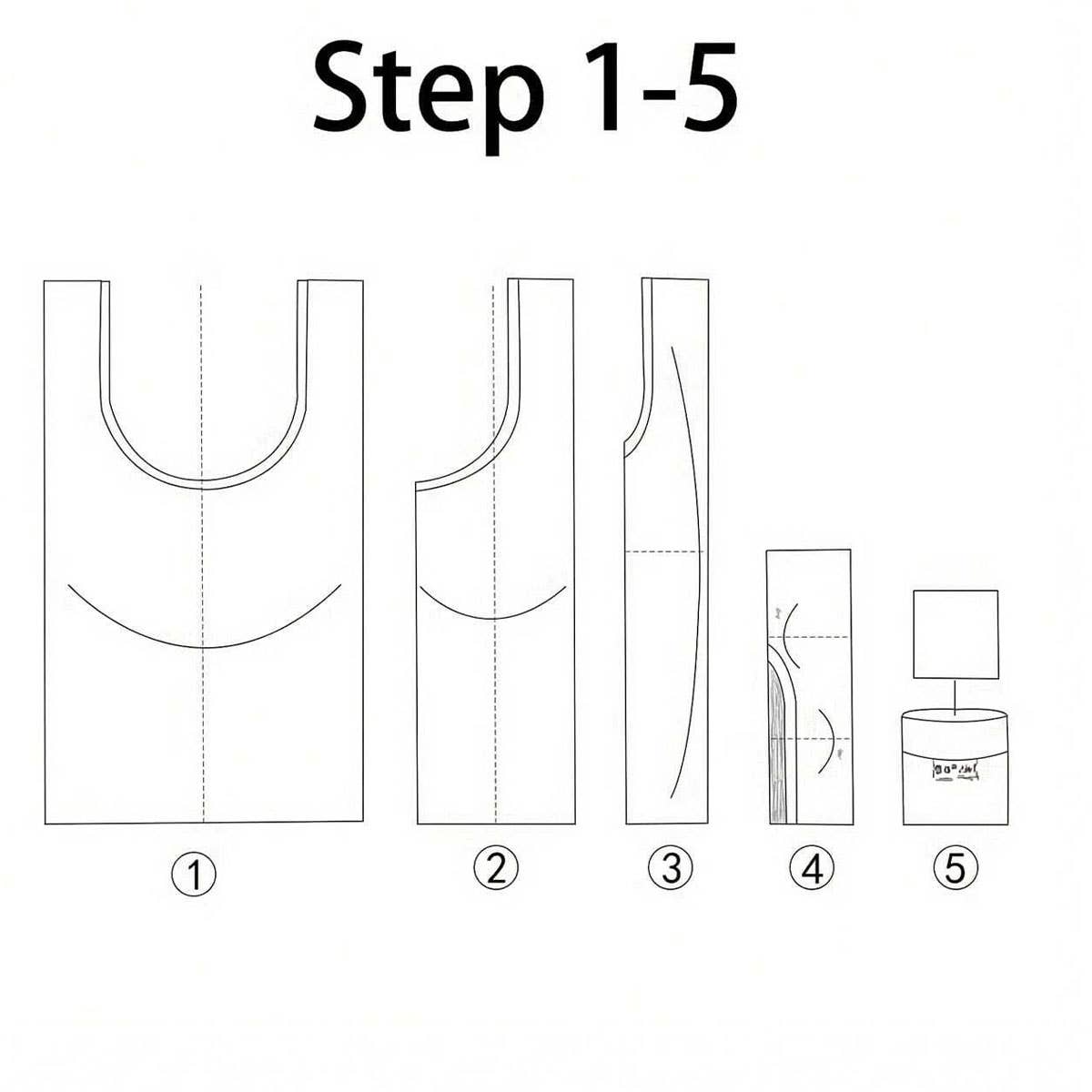 Large capacity eco friendly shopping bag