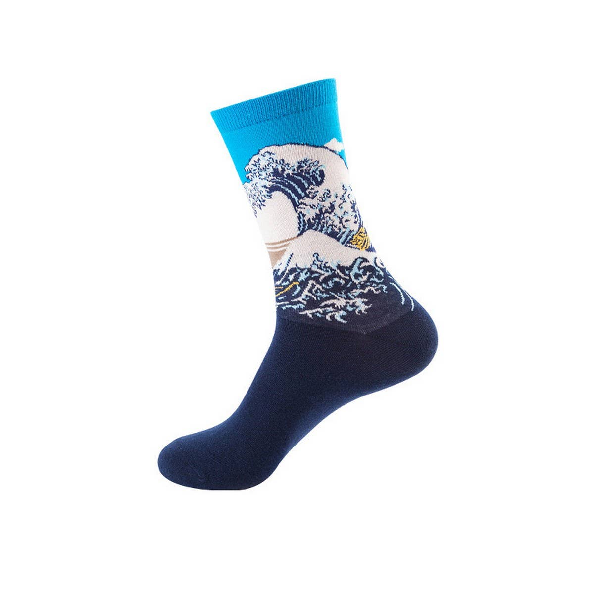 Oil painting socks