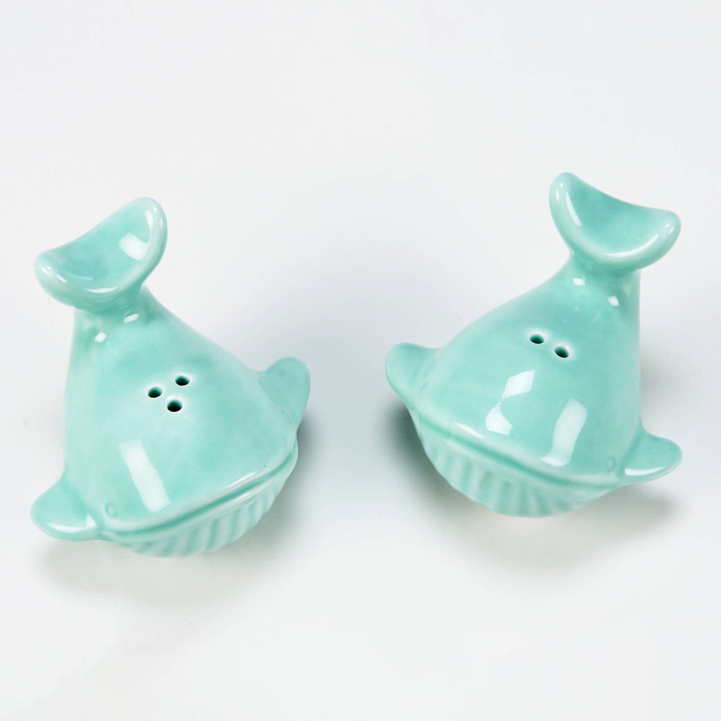 Whales Salt And Pepper Shakers