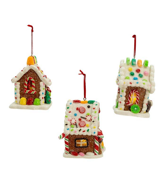 Gingerbread House LED size 3.74