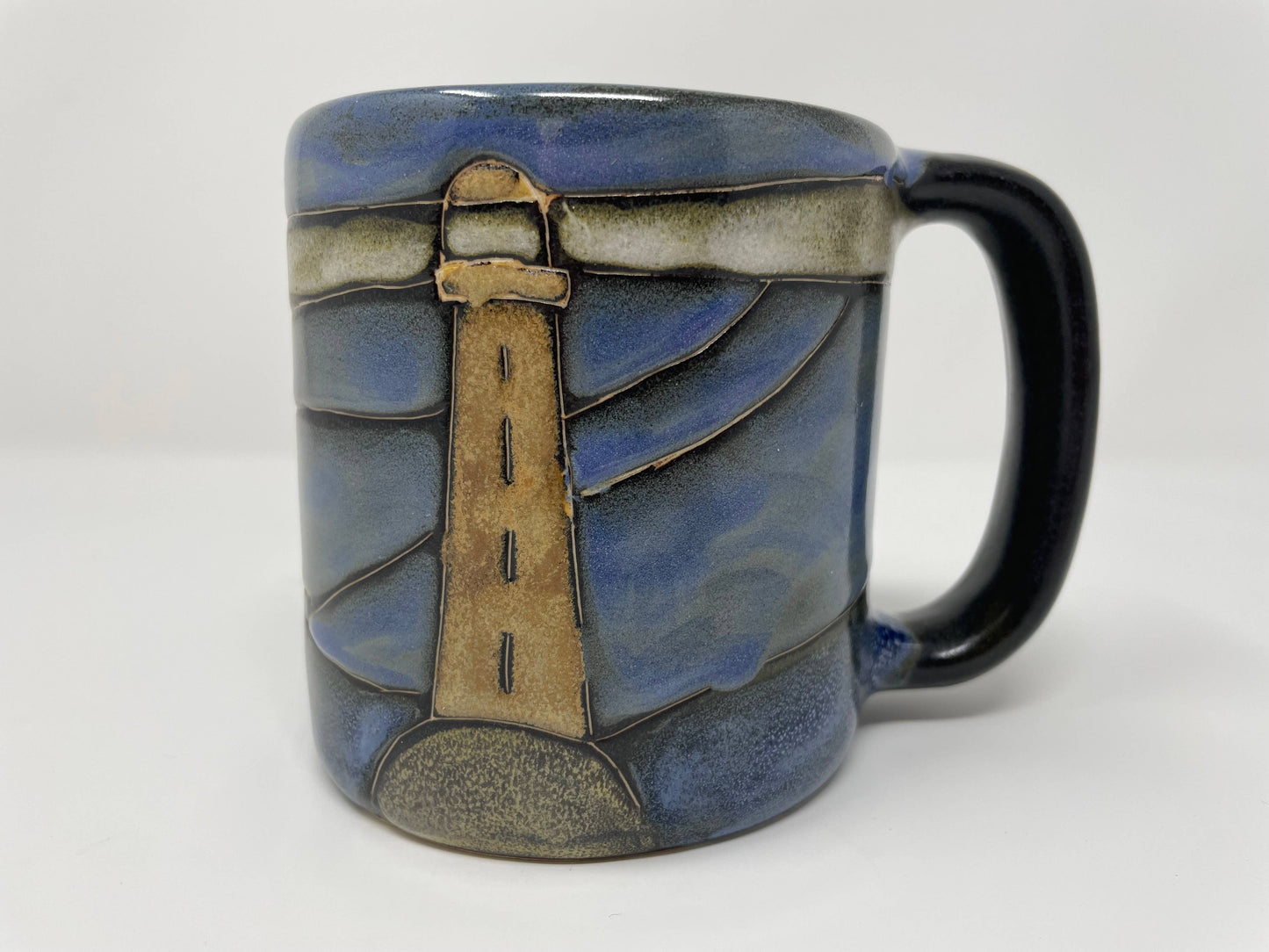 Mara Stoneware Lighthouse Mug