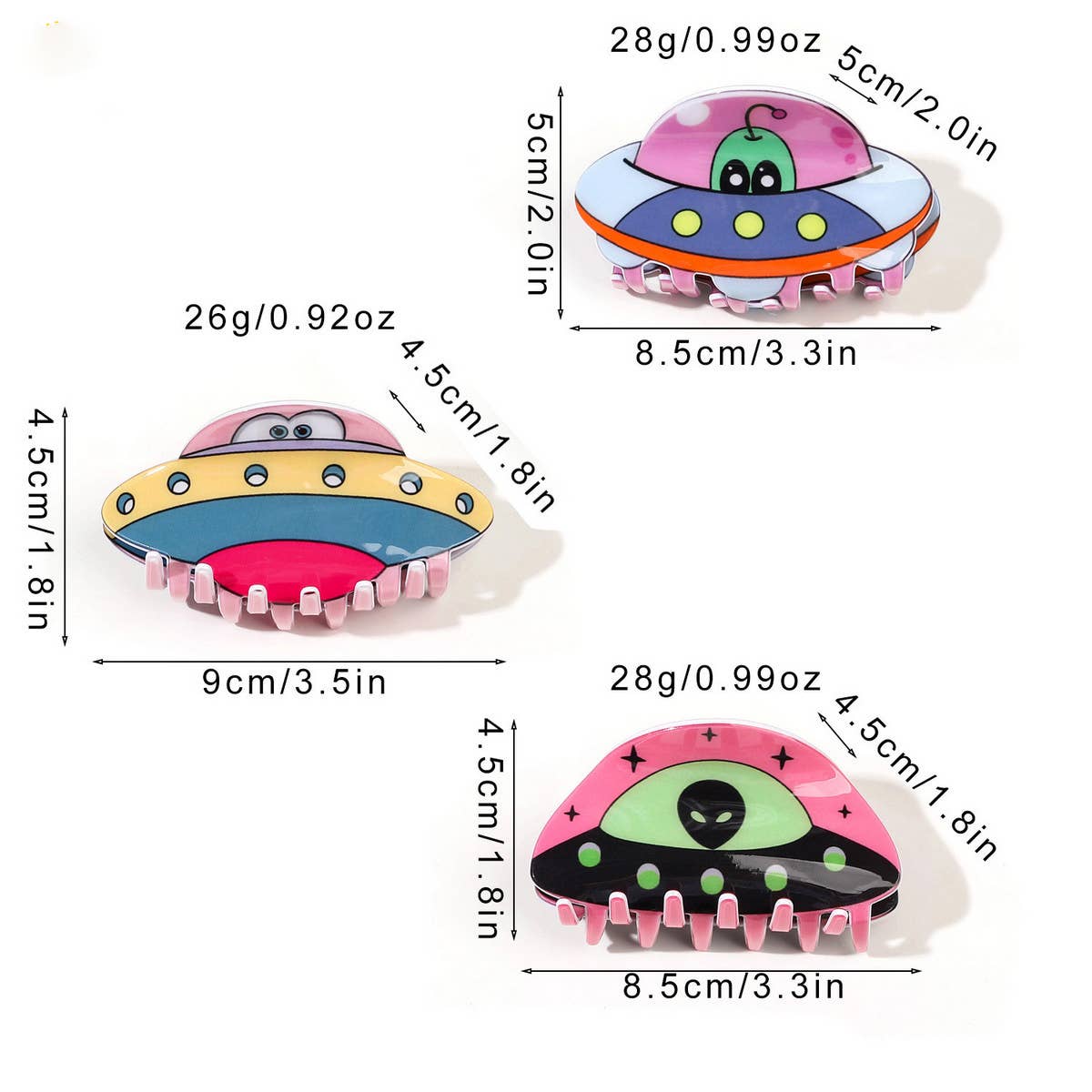 UFO/Alien Hair Claw