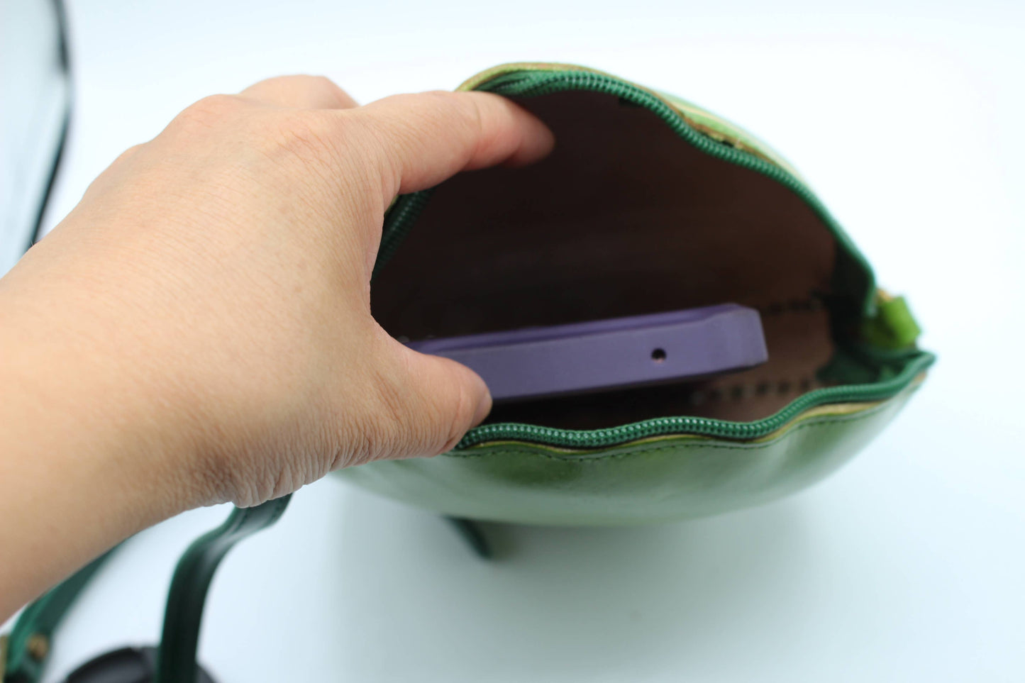 Large alien purse pouch crossbody