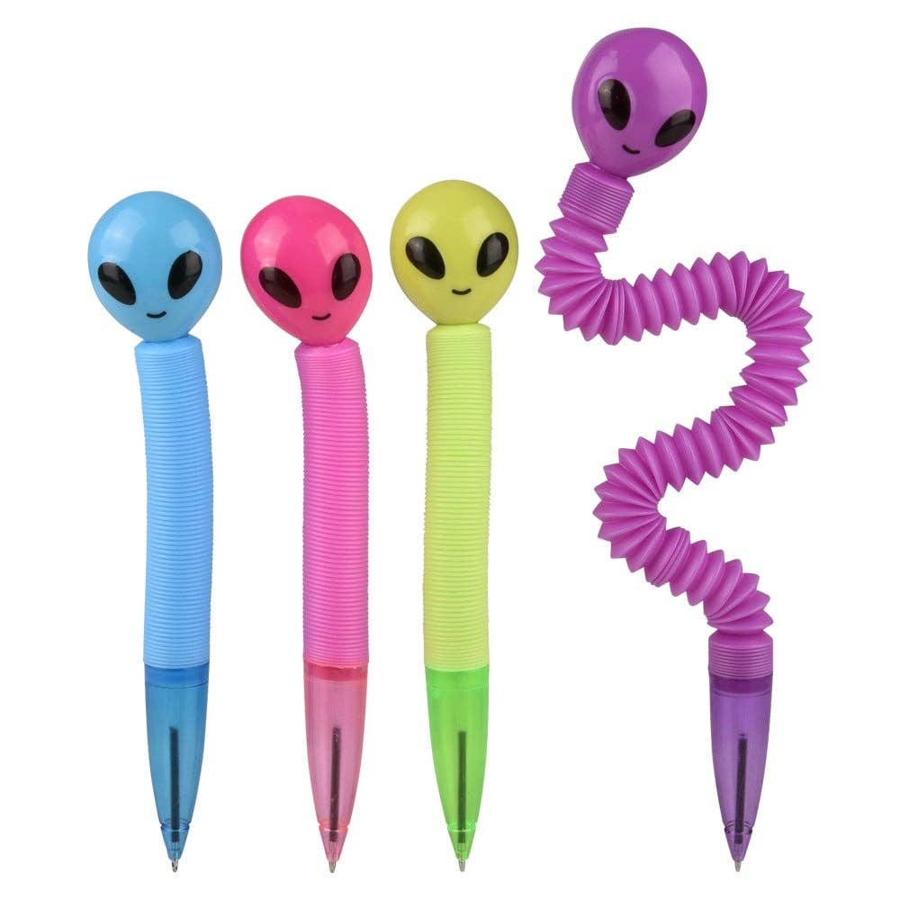 Light up Alien tube pen