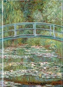Claude Monet: Bridge Over A Pond Of Water Lilies Journal