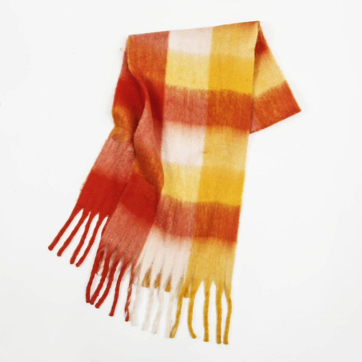 Colorful Plaid Scarf Shawl Scarf