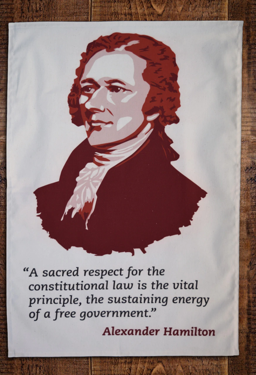 Alexander Hamilton Tea Towel