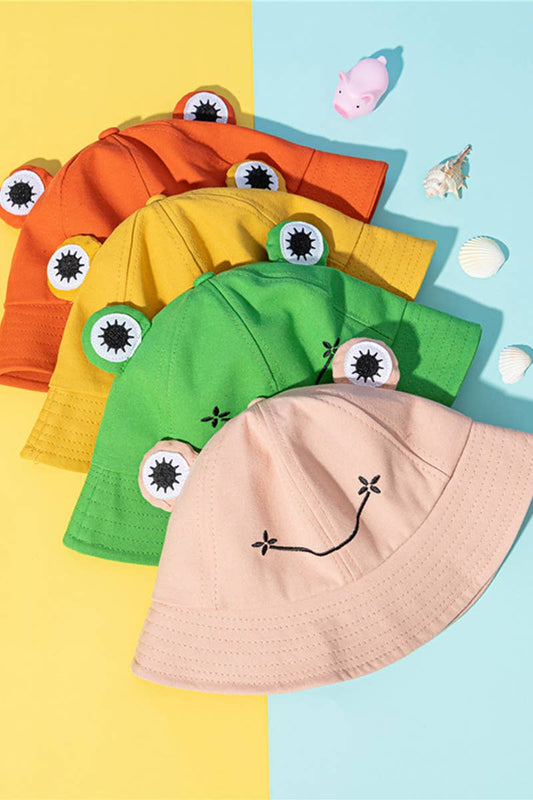 Frog design bucket hat