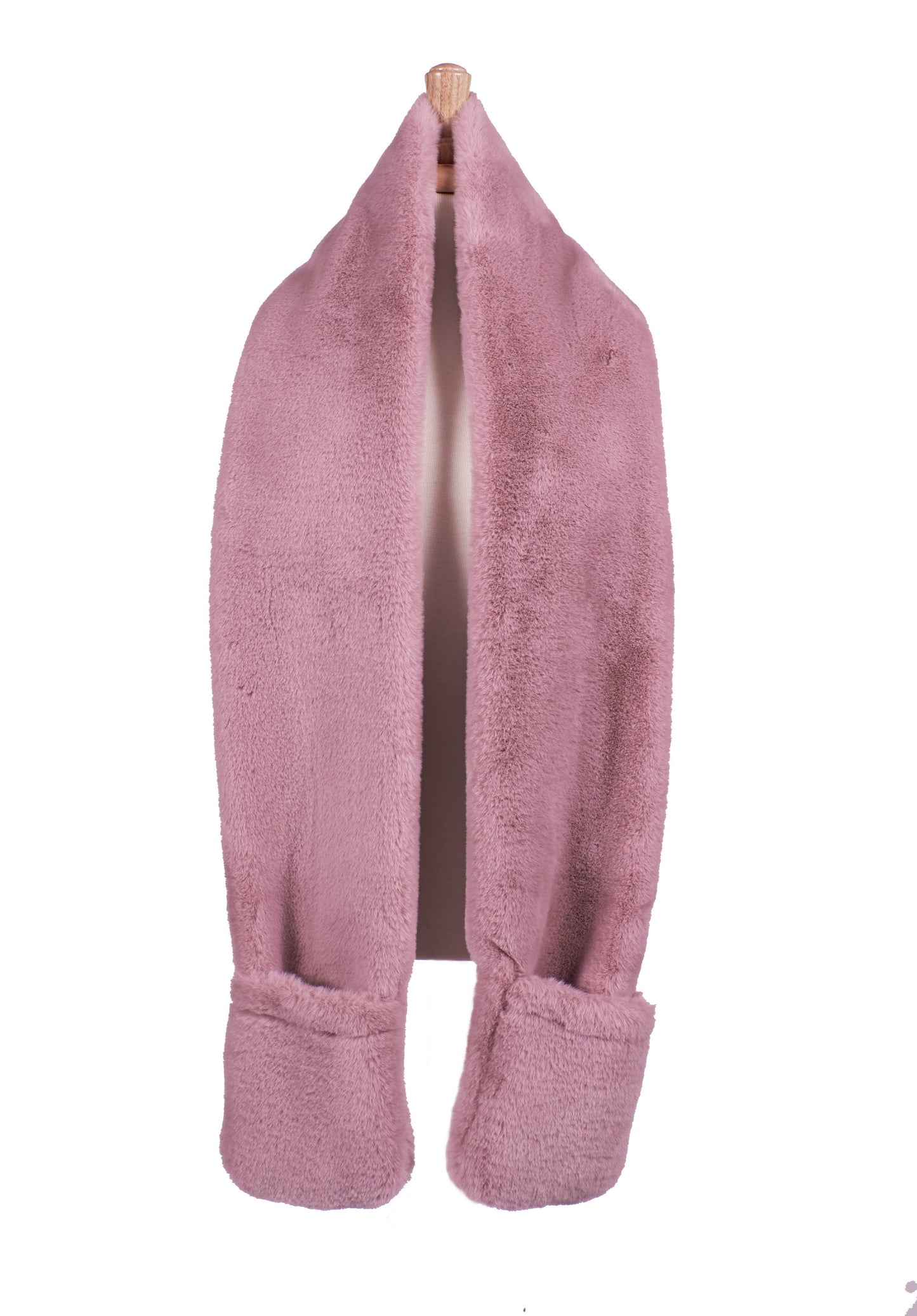 Plush Pocket Scarf, 6 Assorted colors