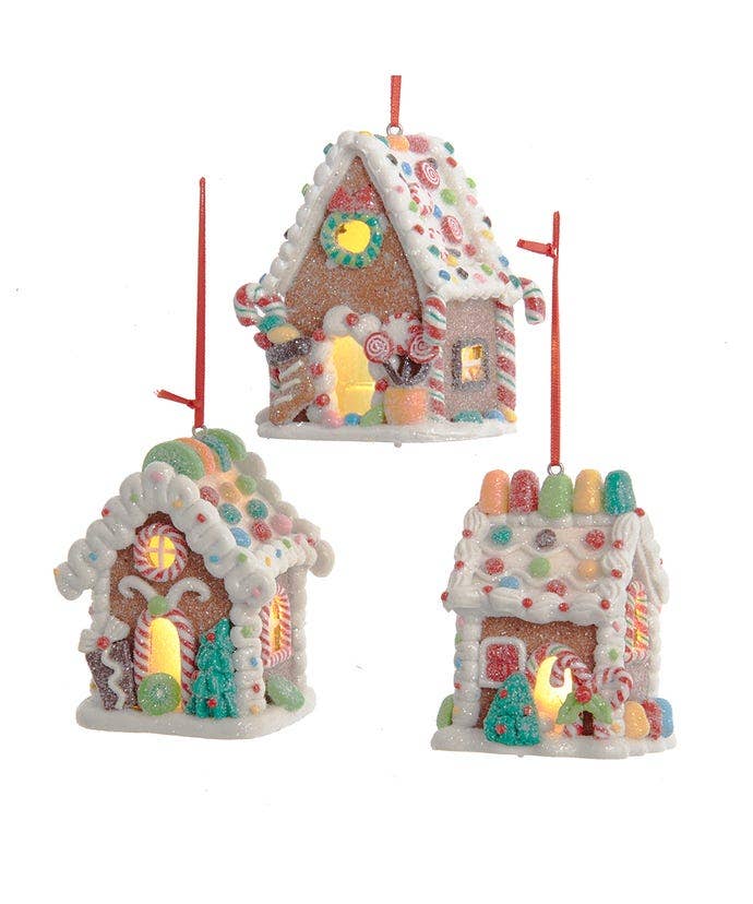 Gingerbread House LED size 3.74