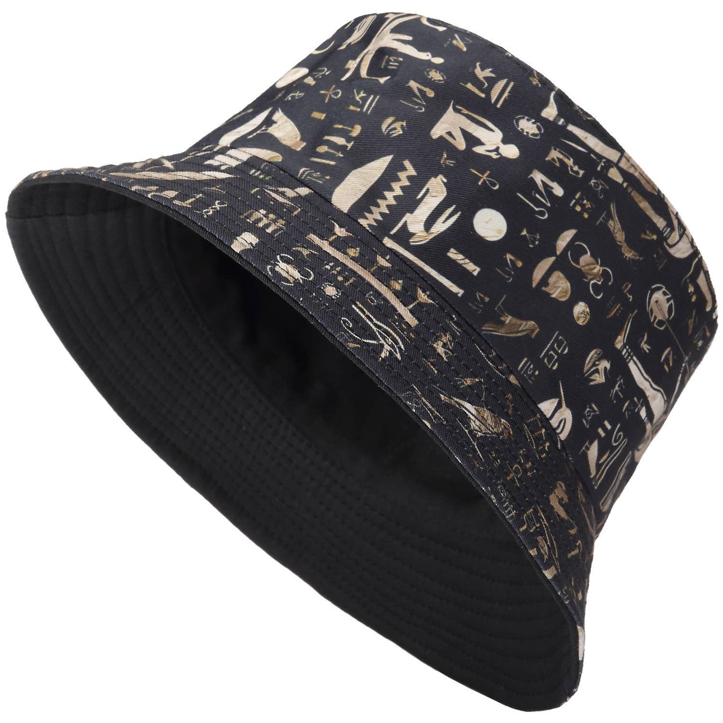 Egyptian motif hat