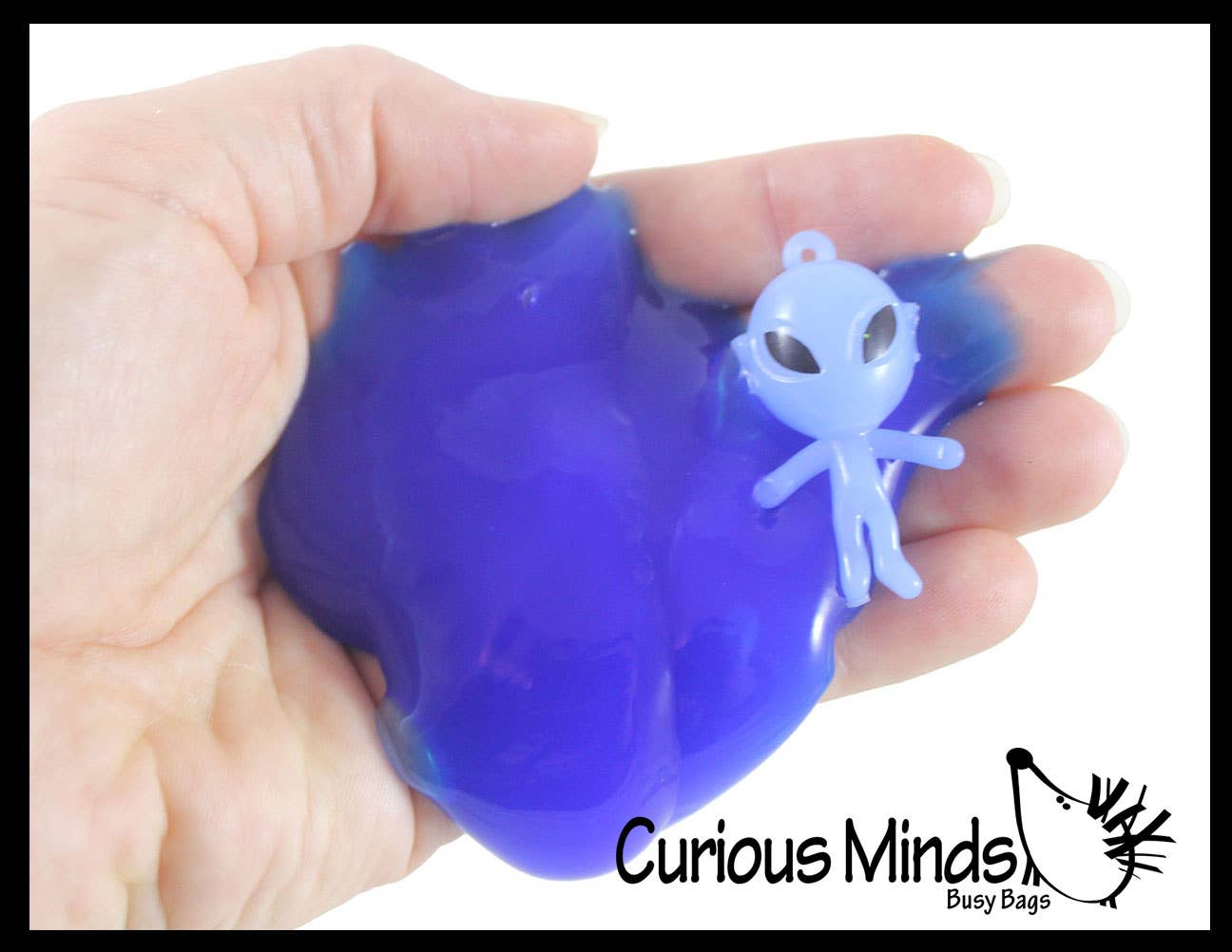 Alien Test Tube Slime With Mini Figurine