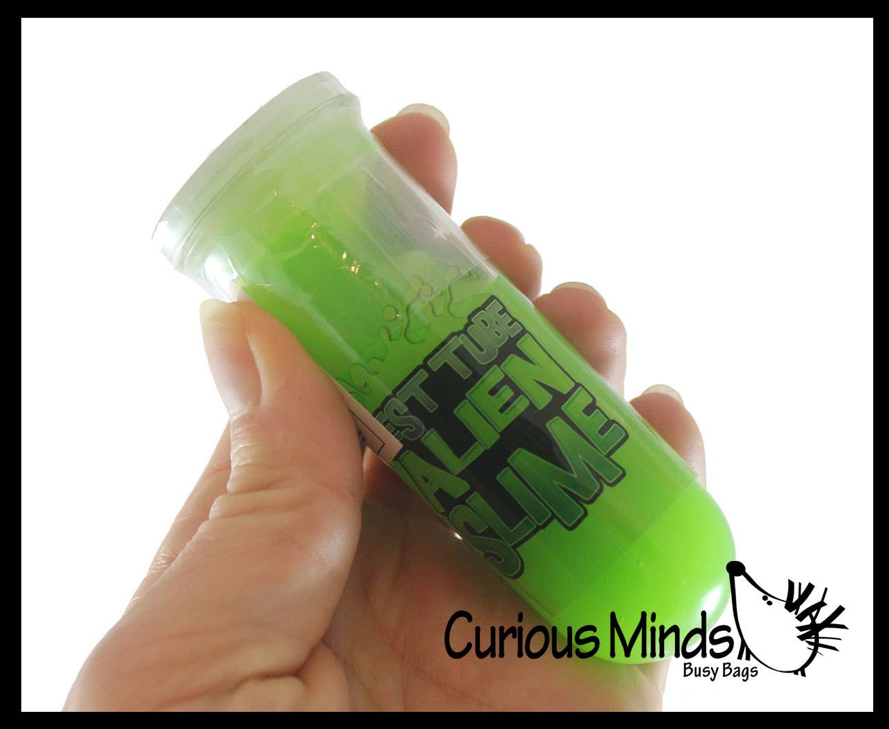 Alien Test Tube Slime With Mini Figurine