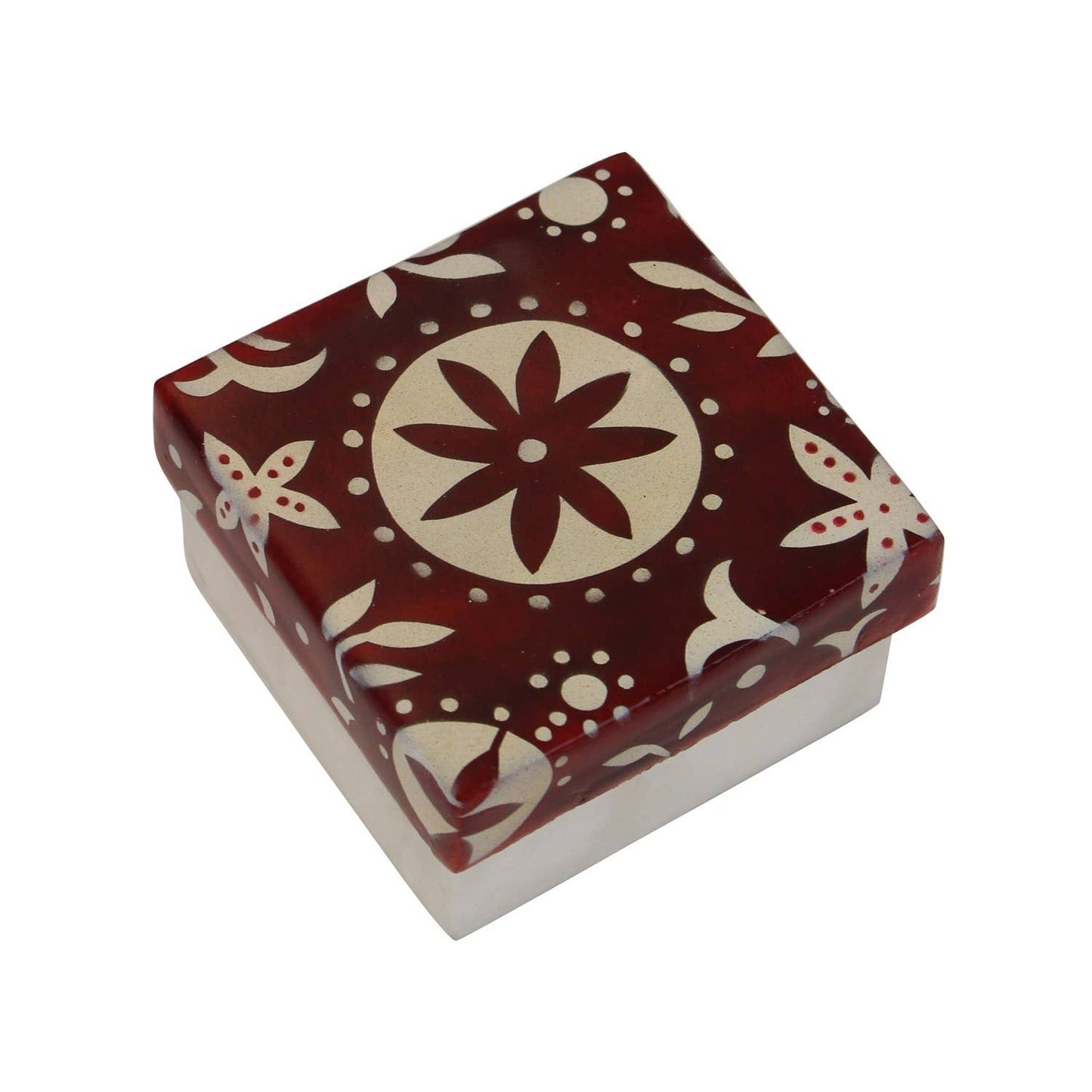 Festive Capiz Coastal Trinket Box