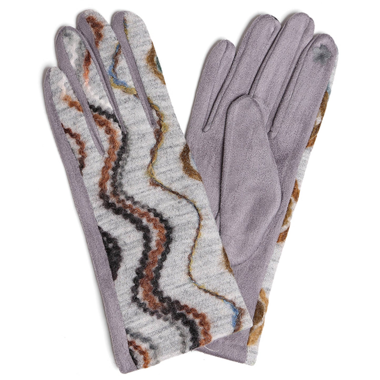 Wavy Swirled Gloves